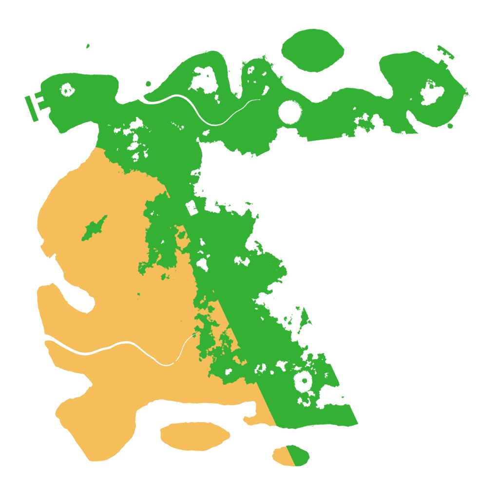 Biome Rust Map: Procedural Map, Size: 3800, Seed: 334213665