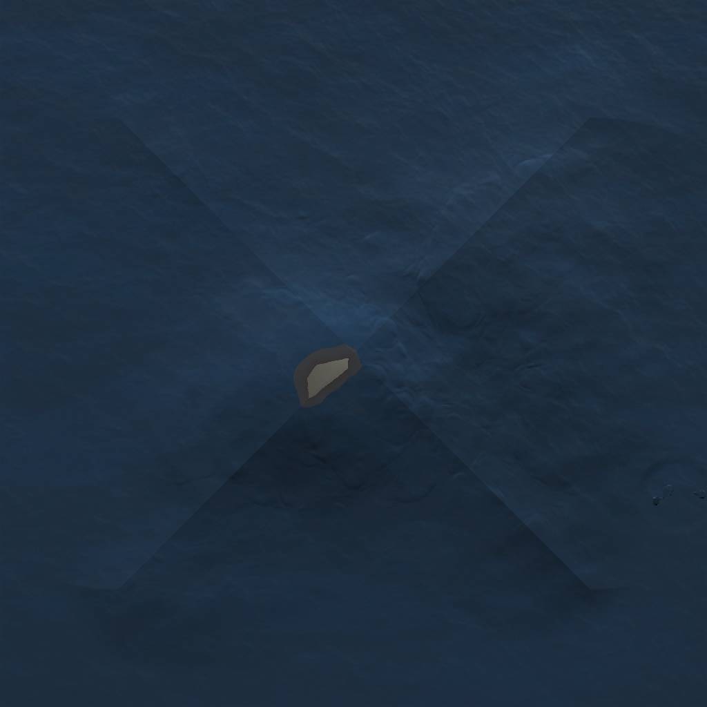 Rust Map: Procedural Map, Size: 1000, Seed: 645634, 3 Monuments