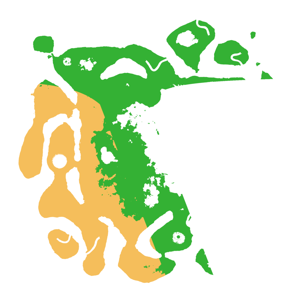 Biome Rust Map: Procedural Map, Size: 3700, Seed: 2381431