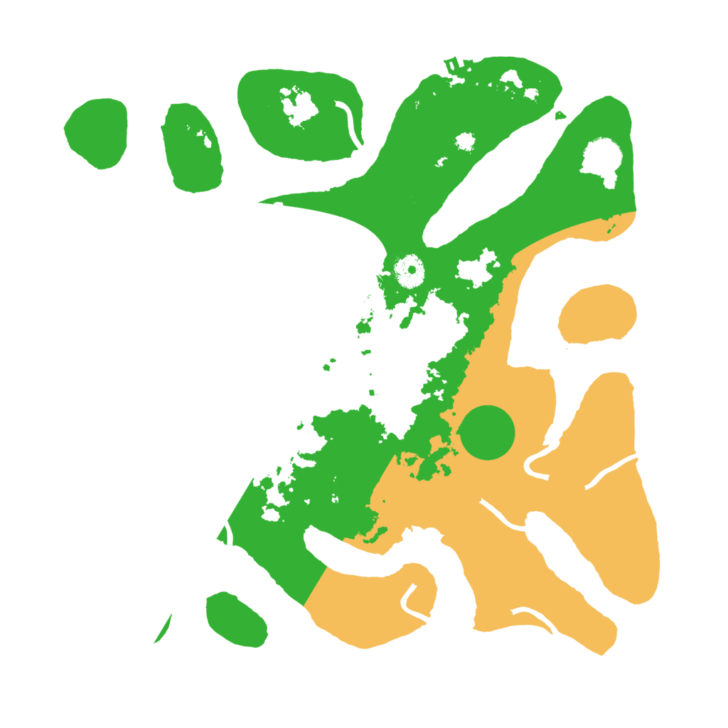 Biome Rust Map: Procedural Map, Size: 3500, Seed: 5663320