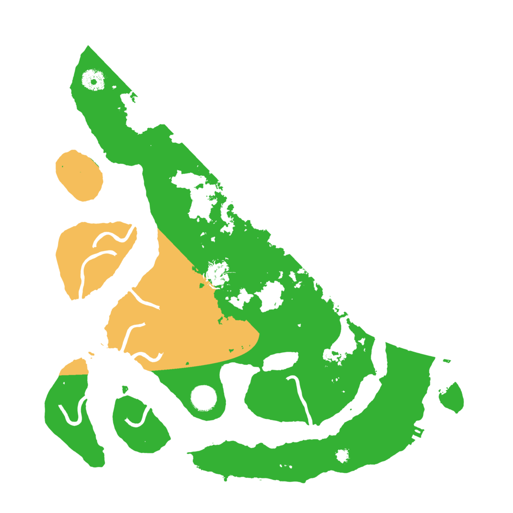 Biome Rust Map: Procedural Map, Size: 3500, Seed: 1051114