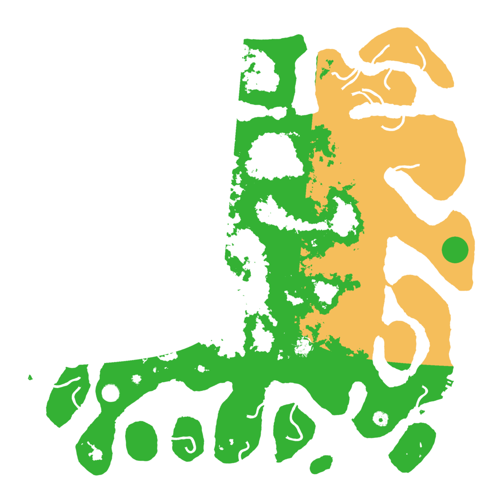 Biome Rust Map: Procedural Map, Size: 5000, Seed: 951502708