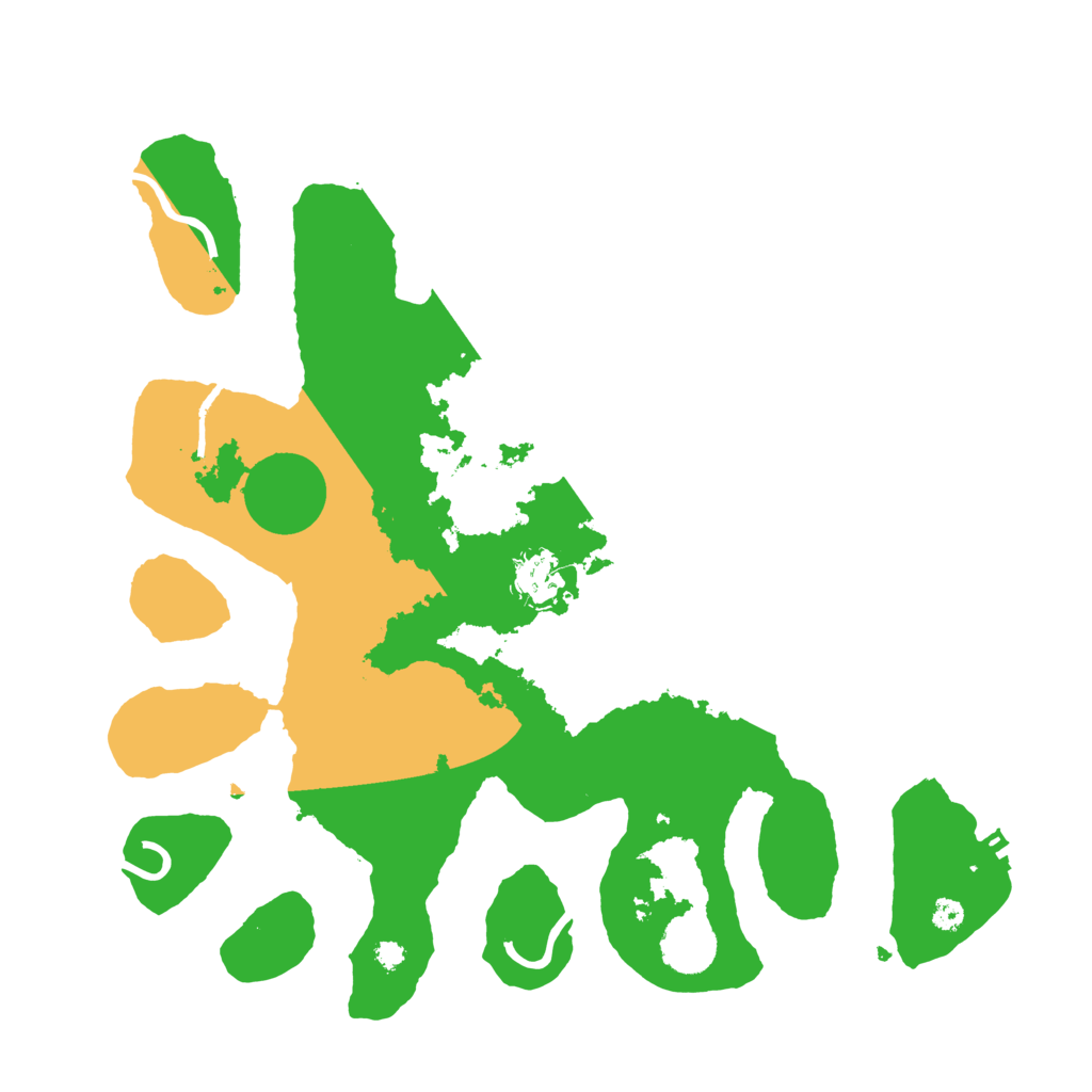 Biome Rust Map: Procedural Map, Size: 3550, Seed: 634901