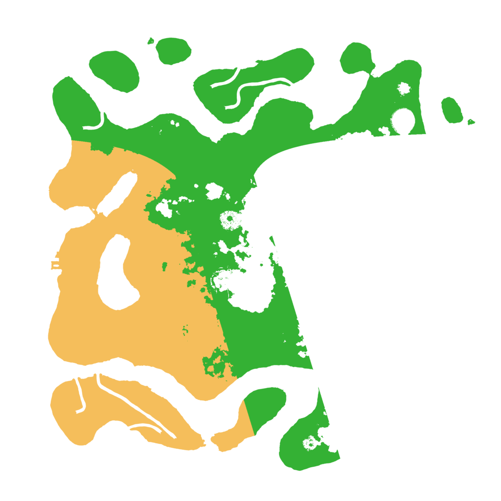 Biome Rust Map: Procedural Map, Size: 3700, Seed: 3311774