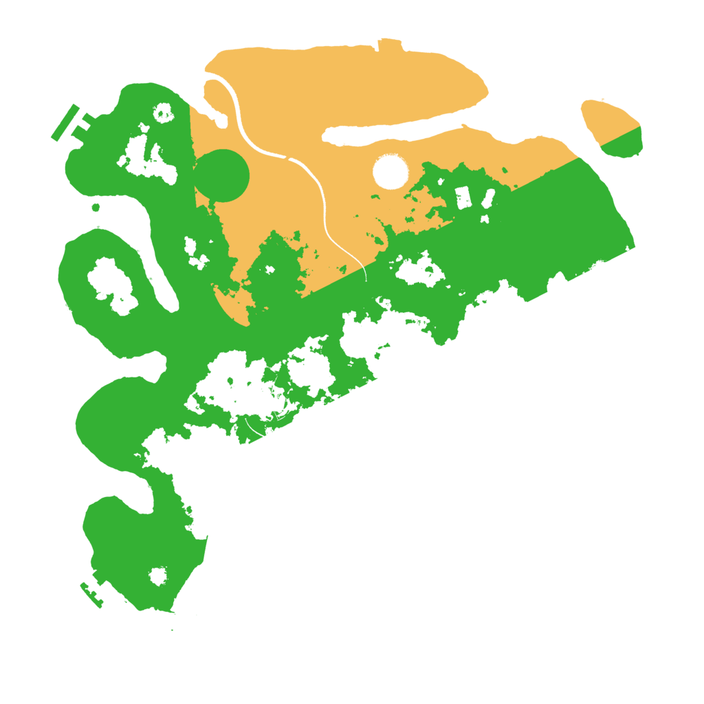 Biome Rust Map: Procedural Map, Size: 3500, Seed: 2679975