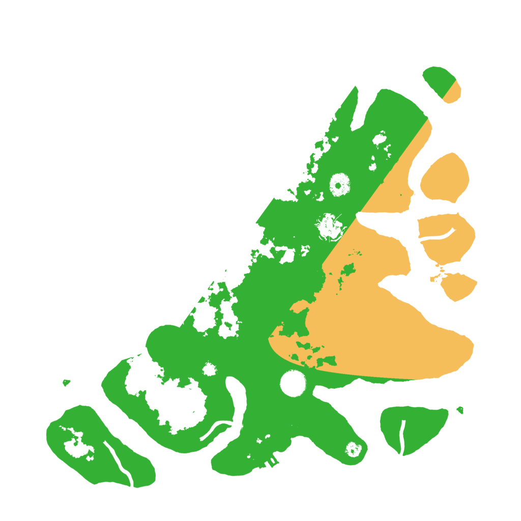 Biome Rust Map: Procedural Map, Size: 3550, Seed: 657214