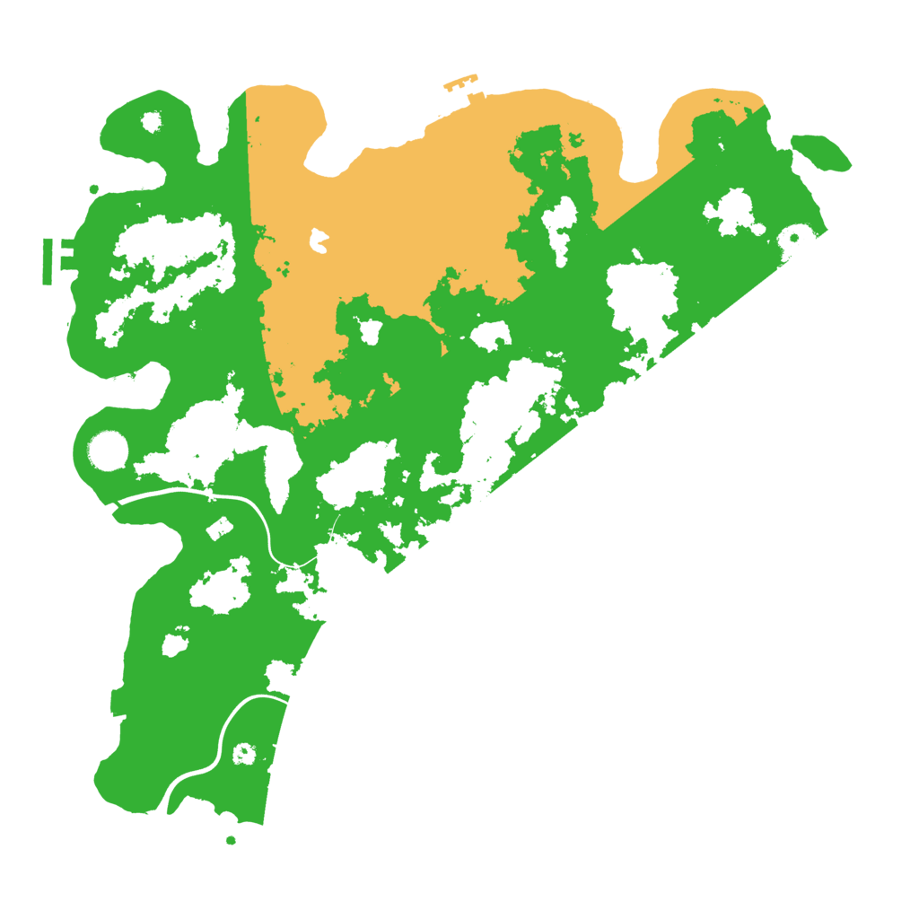 Biome Rust Map: Procedural Map, Size: 4000, Seed: 262016