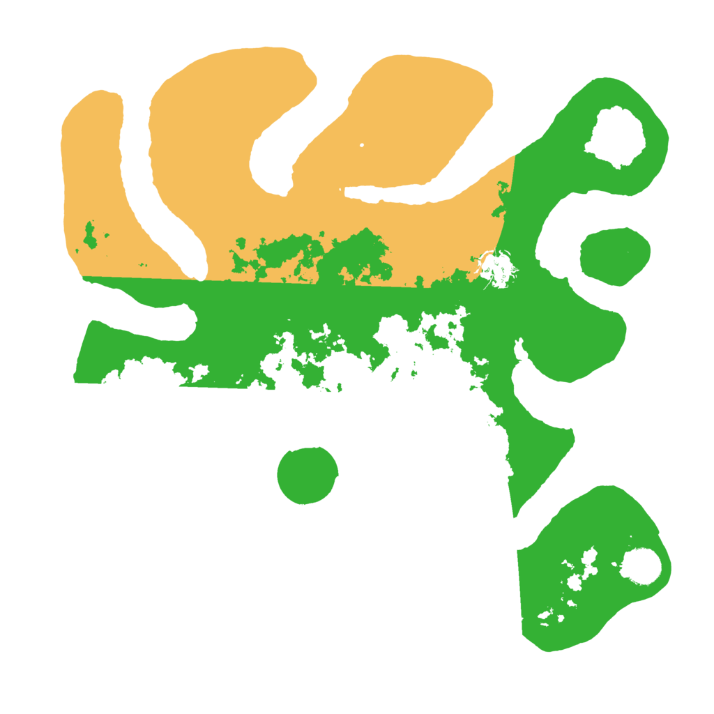 Biome Rust Map: Barren, Size: 3500, Seed: 1650428