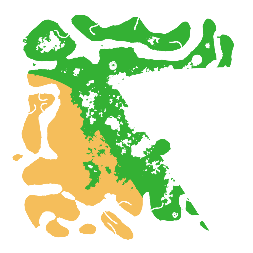 Biome Rust Map: Procedural Map, Size: 4500, Seed: 109397017