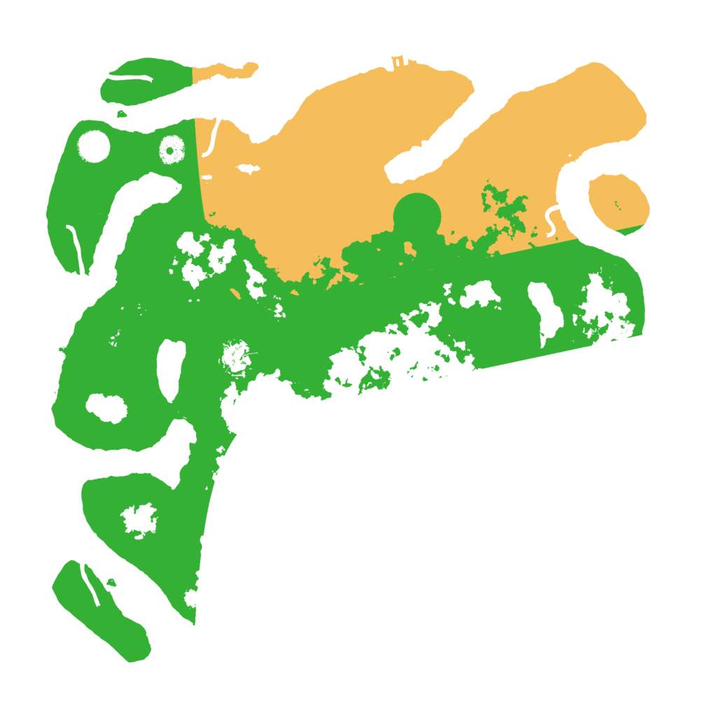 Biome Rust Map: Procedural Map, Size: 3950, Seed: 1089364831
