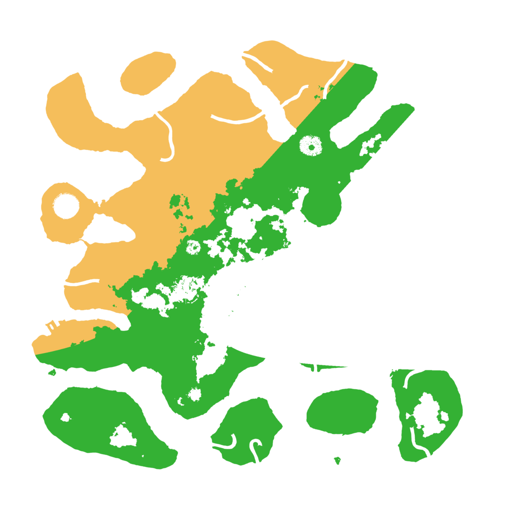 Biome Rust Map: Procedural Map, Size: 3500, Seed: 5675222