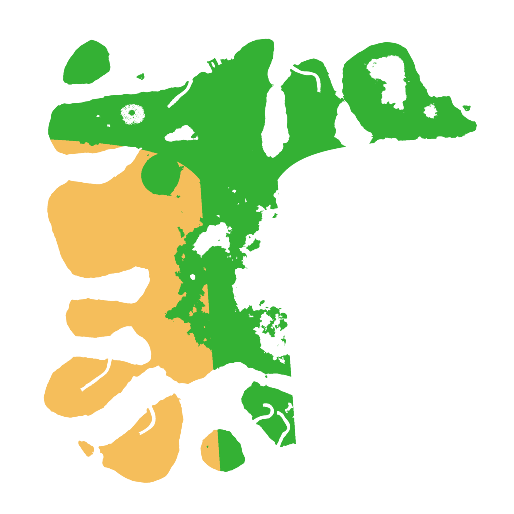 Biome Rust Map: Procedural Map, Size: 3550, Seed: 2326234