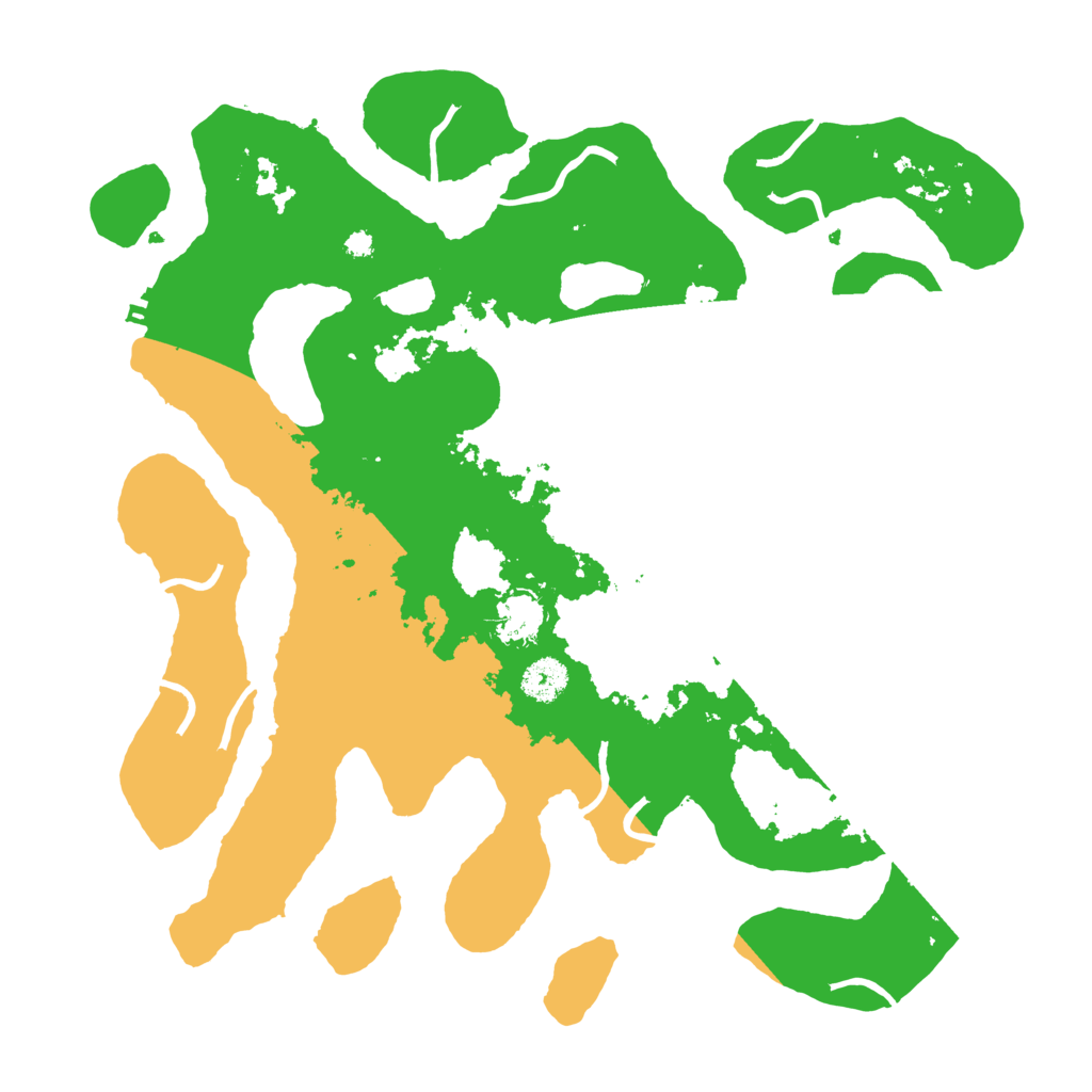 Biome Rust Map: Procedural Map, Size: 3700, Seed: 2934071