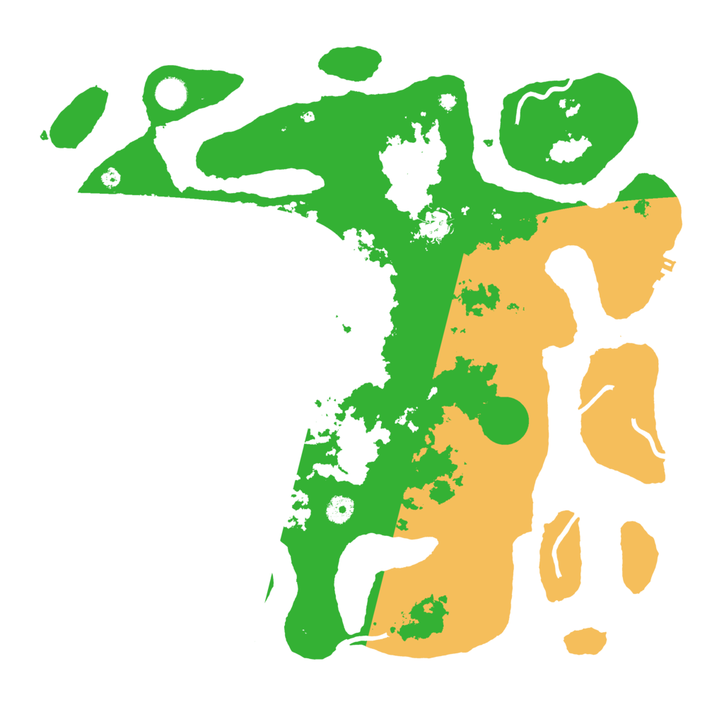 Biome Rust Map: Procedural Map, Size: 4000, Seed: 46966574