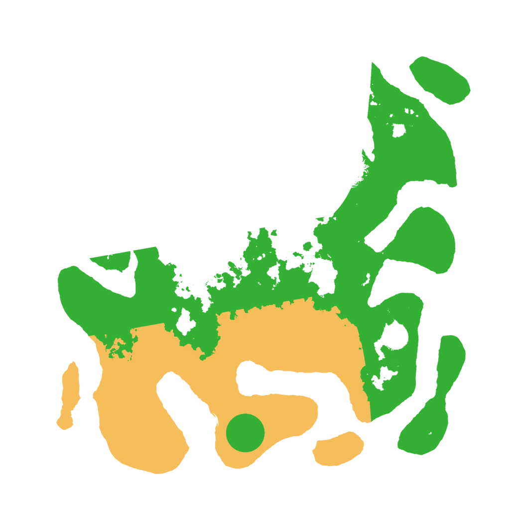 Biome Rust Map: Barren, Size: 3500, Seed: 1581112