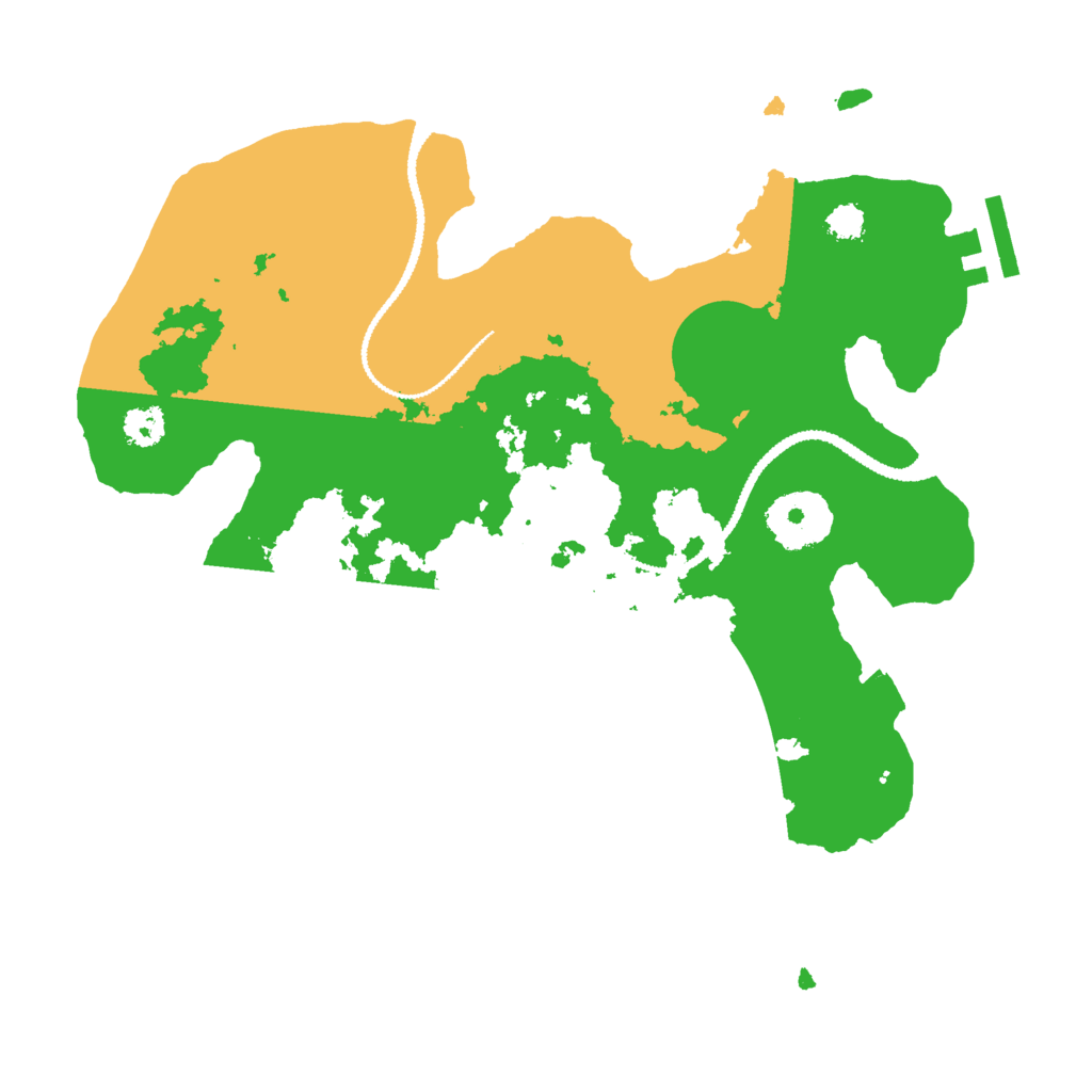 Biome Rust Map: Procedural Map, Size: 2700, Seed: 1573948035