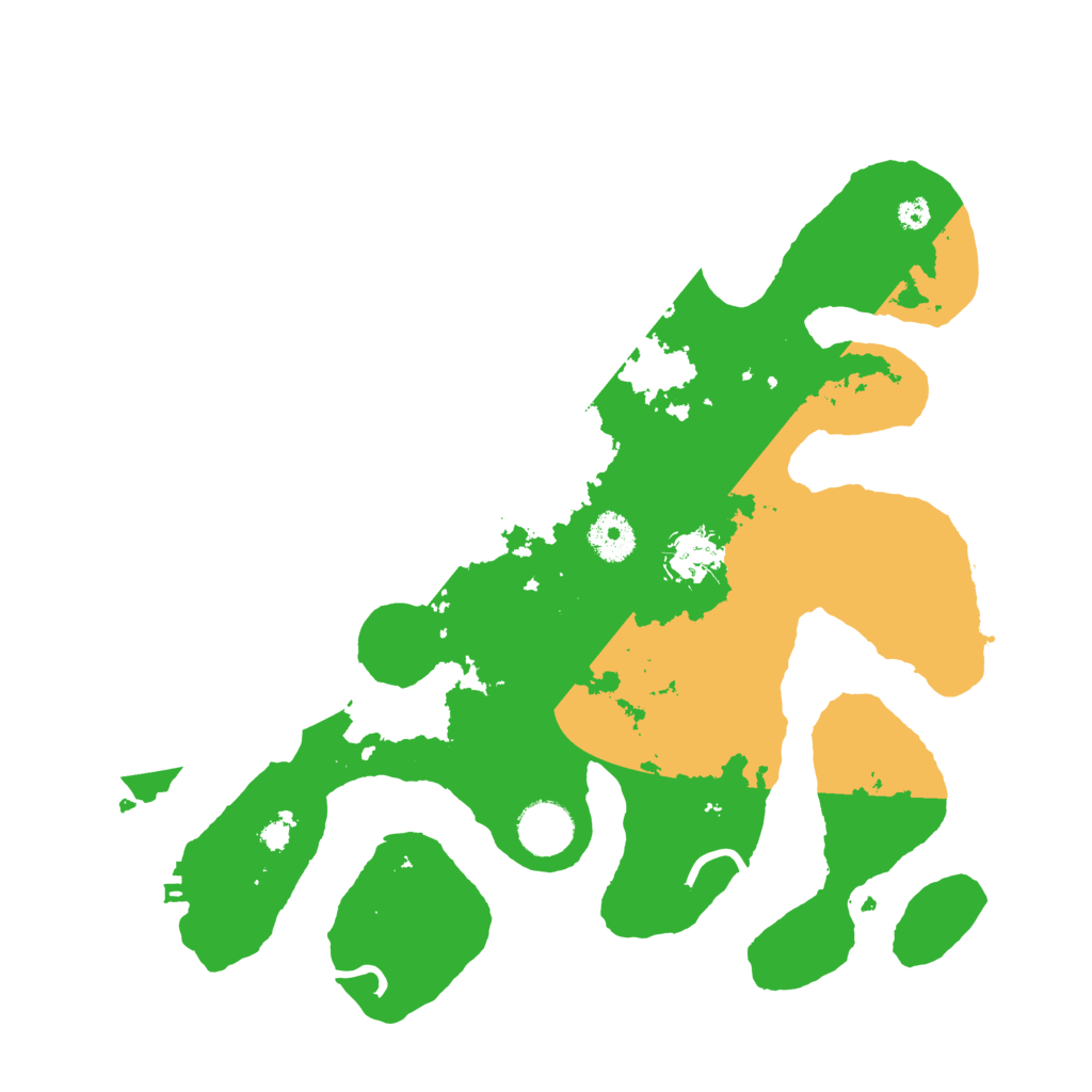 Biome Rust Map: Procedural Map, Size: 3500, Seed: 2147029900