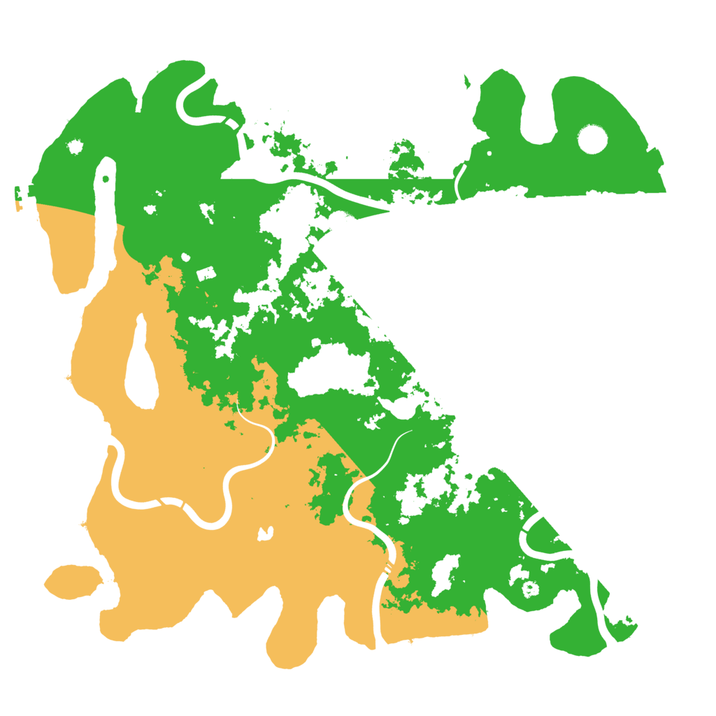 Biome Rust Map: Procedural Map, Size: 4302, Seed: 521822437