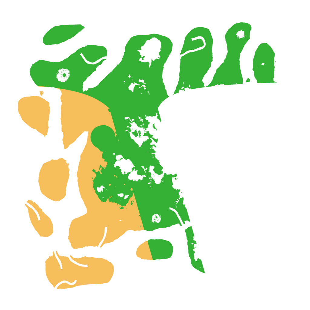 Biome Rust Map: Procedural Map, Size: 3500, Seed: 6232596