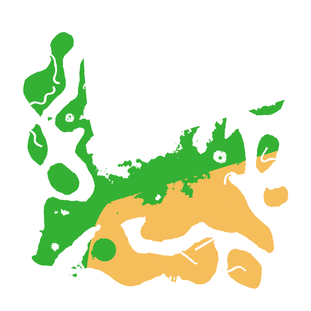 Biome Rust Map: Procedural Map, Size: 3600, Seed: 781