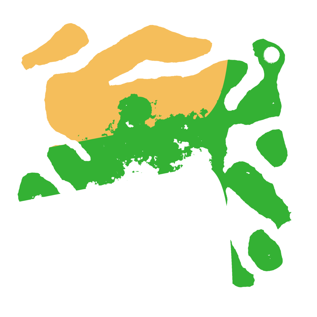 Biome Rust Map: Barren, Size: 3500, Seed: 4854572