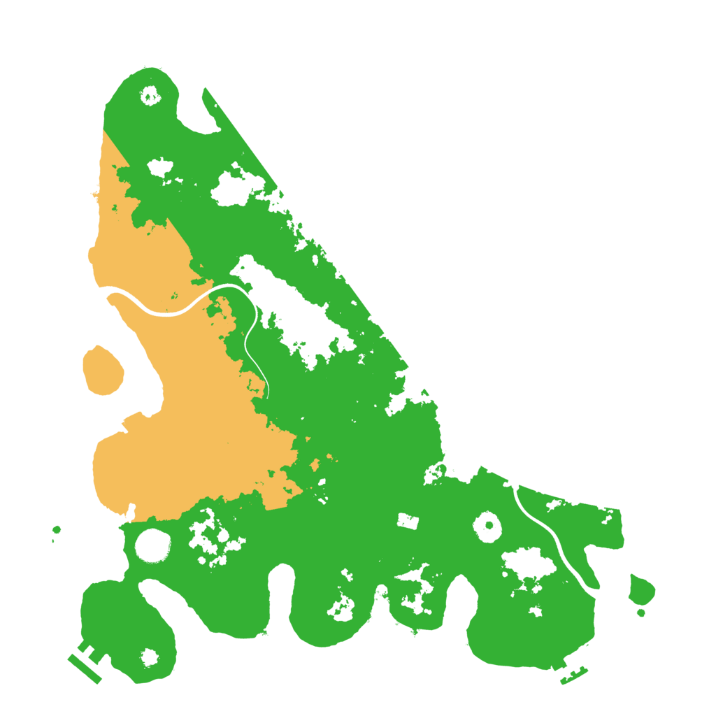 Biome Rust Map: Procedural Map, Size: 3700, Seed: 1580108920