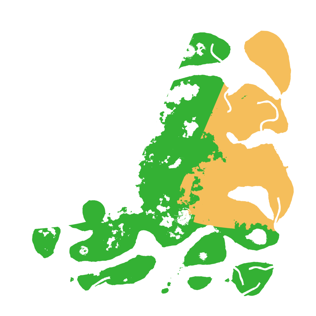 Biome Rust Map: Procedural Map, Size: 3700, Seed: 3415456