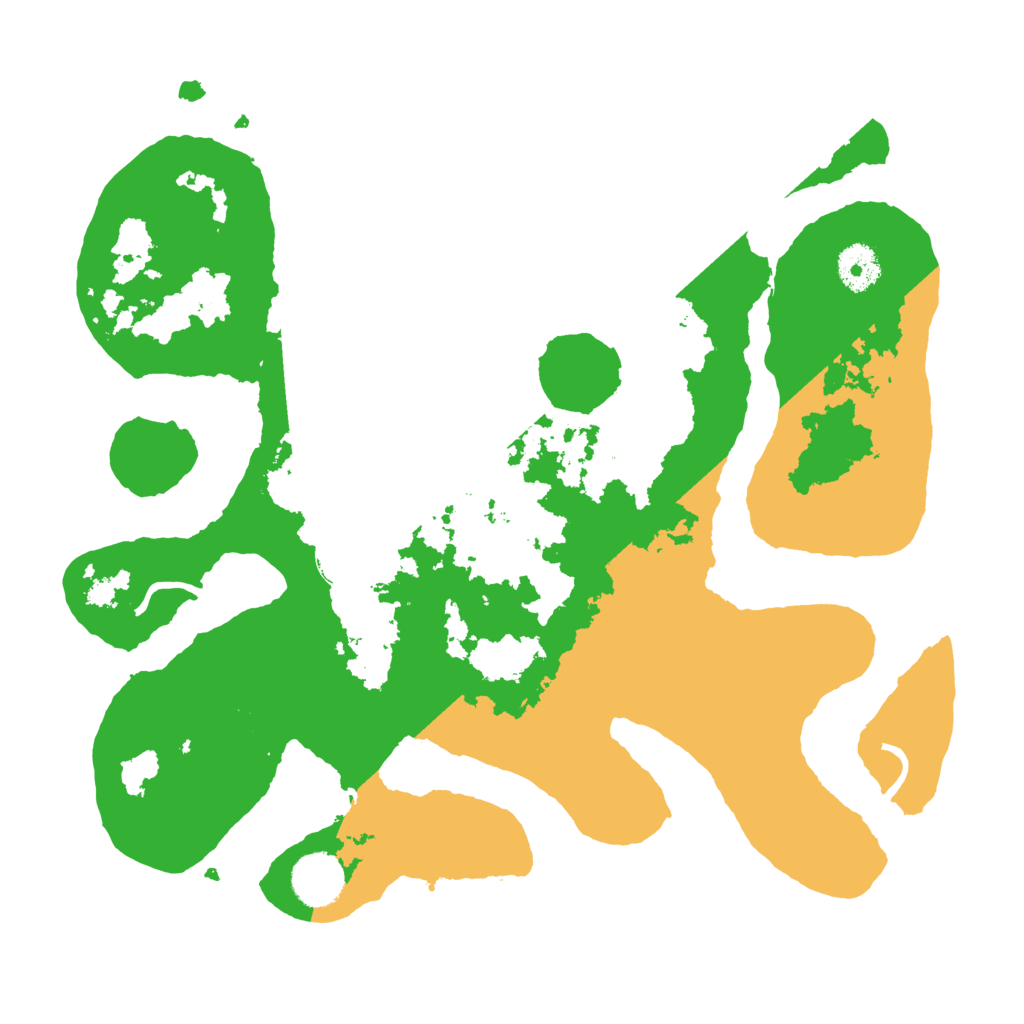 Biome Rust Map: Procedural Map, Size: 3500, Seed: 5977301