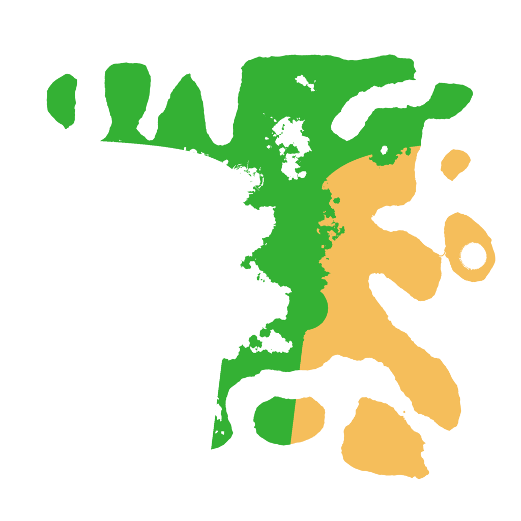 Biome Rust Map: Barren, Size: 3500, Seed: 5165012