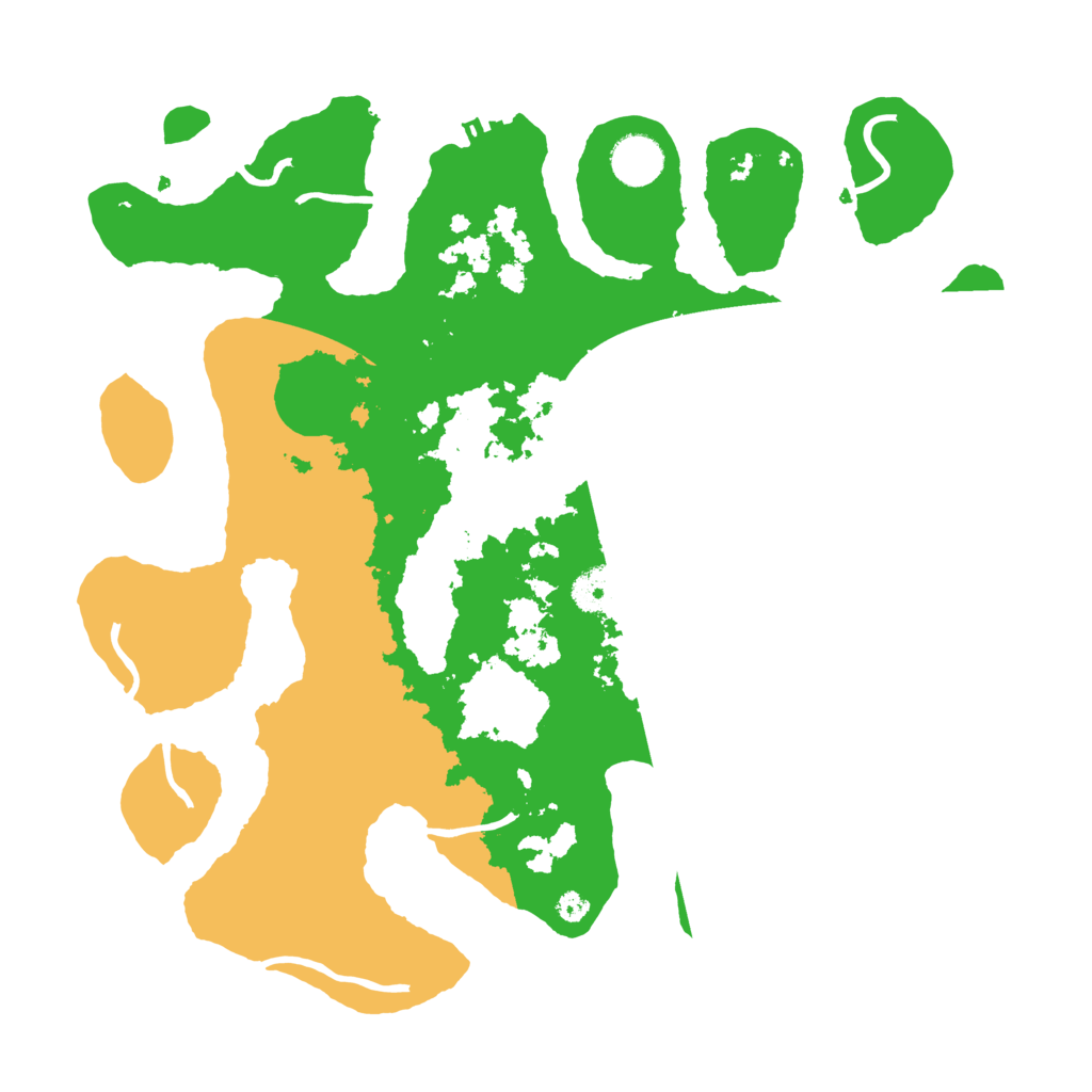 Biome Rust Map: Procedural Map, Size: 3700, Seed: 1435613