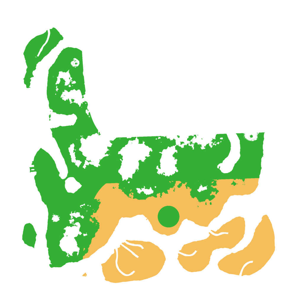 Biome Rust Map: Procedural Map, Size: 3700, Seed: 2262062