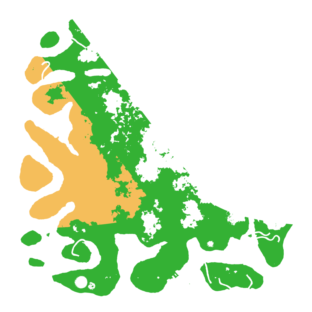 Biome Rust Map: Procedural Map, Size: 4500, Seed: 2770140