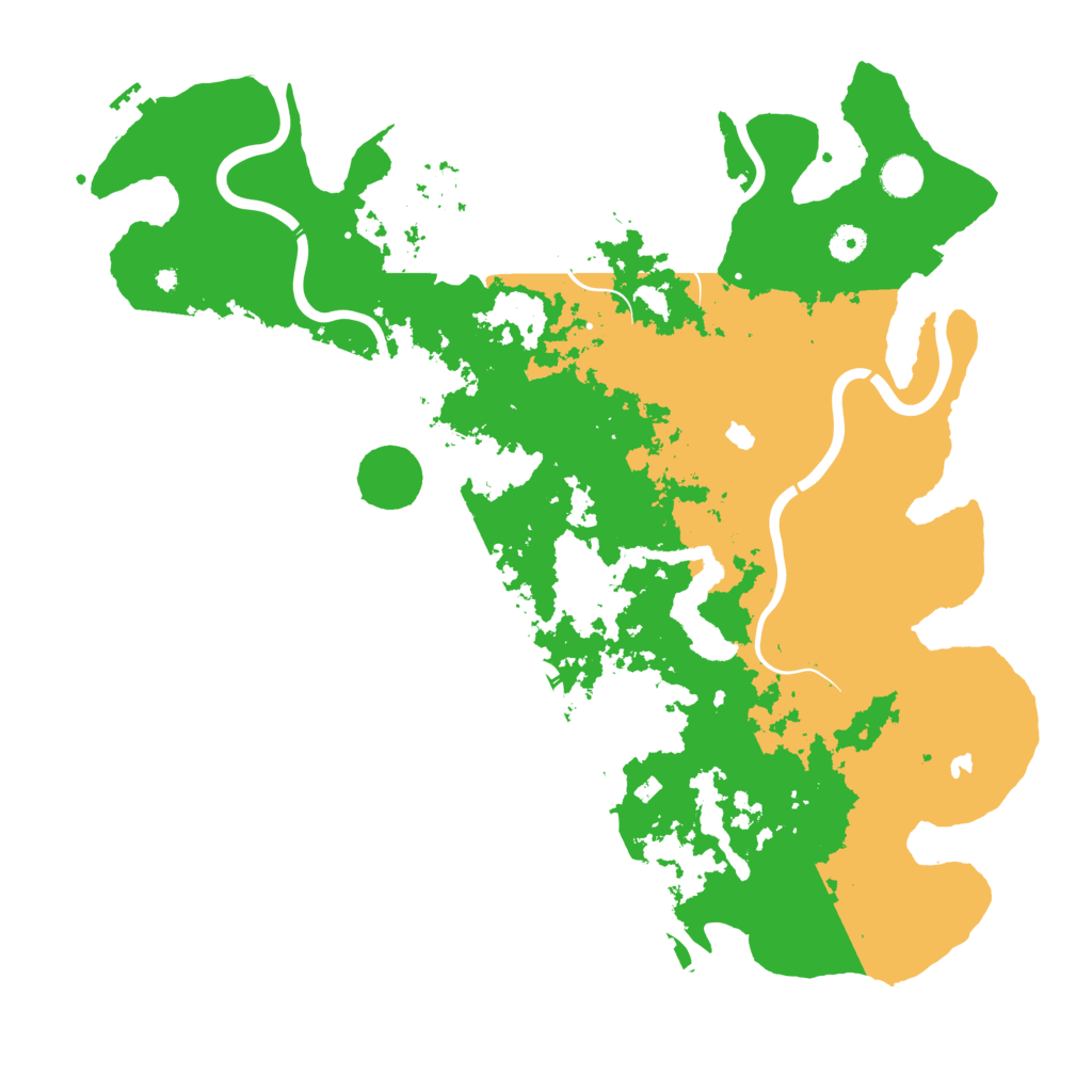 Biome Rust Map: Procedural Map, Size: 4500, Seed: 6032575
