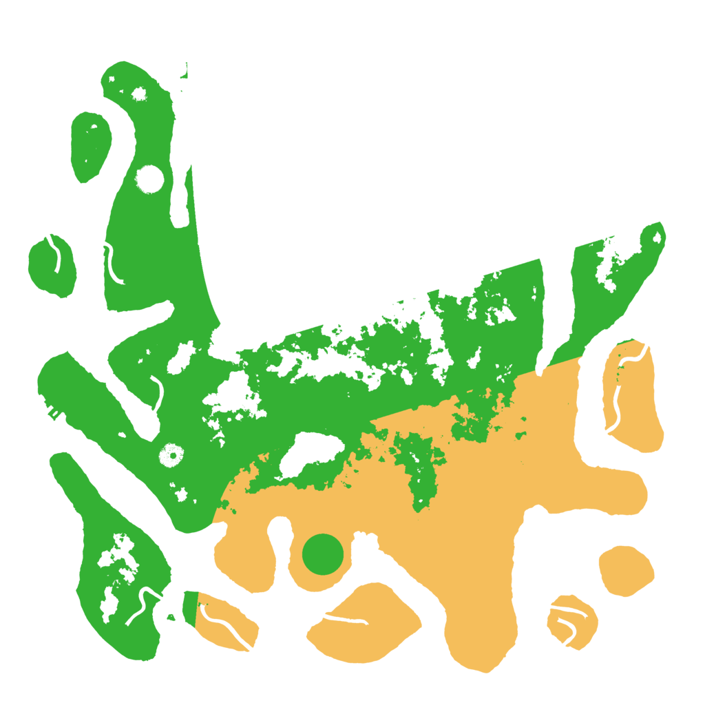 Biome Rust Map: Procedural Map, Size: 4500, Seed: 1219933