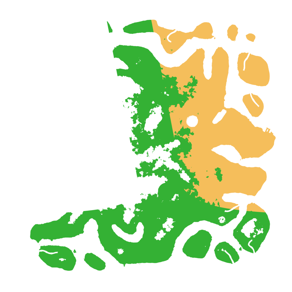 Biome Rust Map: Procedural Map, Size: 4500, Seed: 4114503