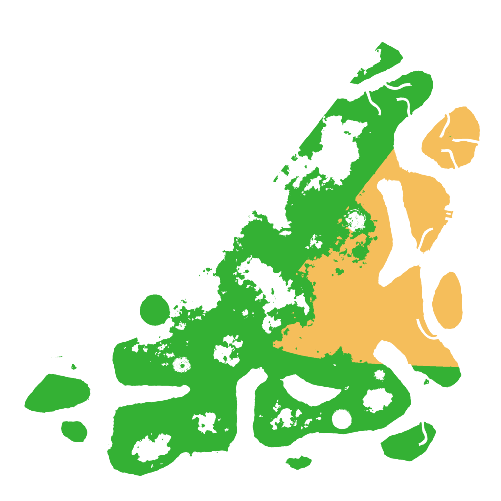 Biome Rust Map: Procedural Map, Size: 4500, Seed: 404570