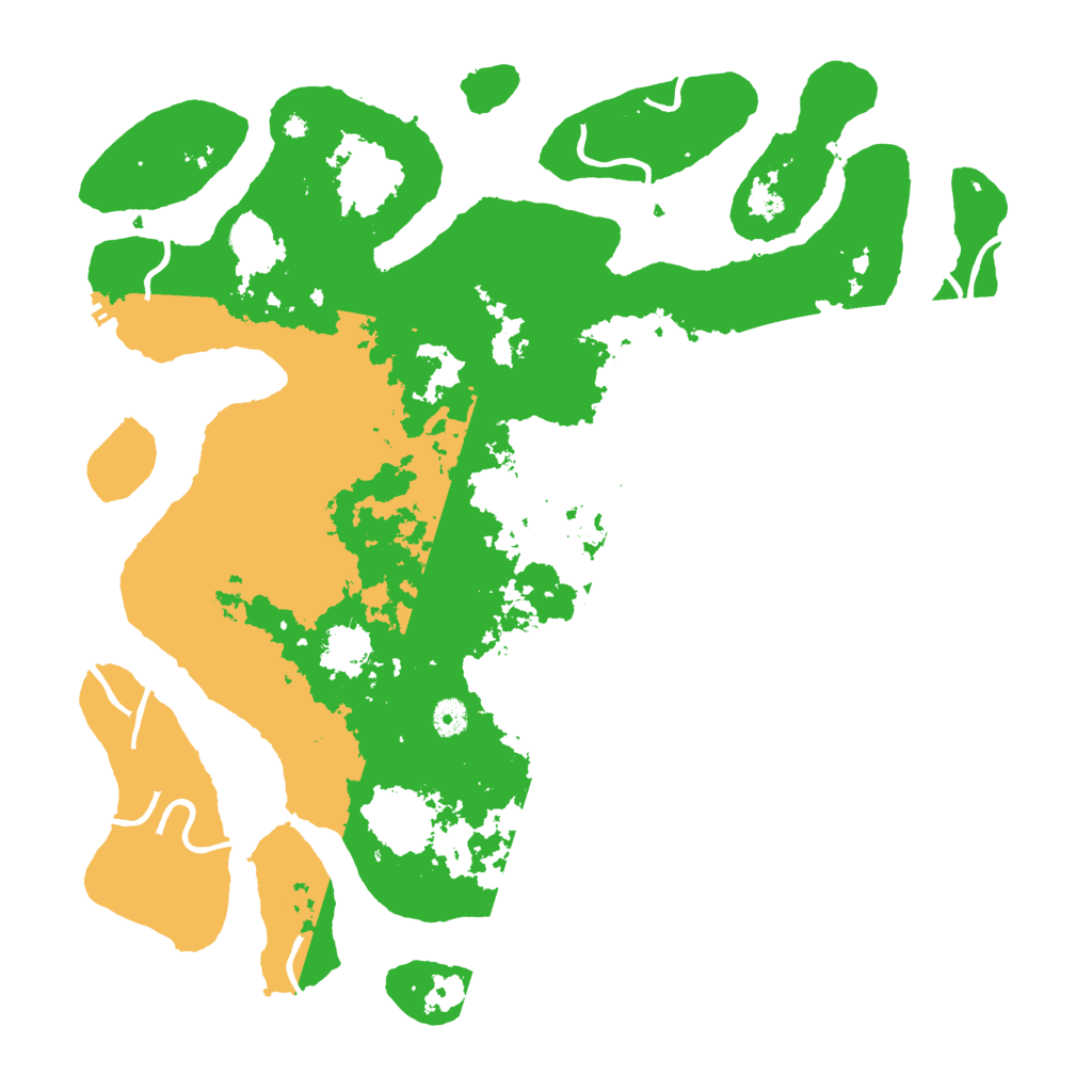 Biome Rust Map: Procedural Map, Size: 4500, Seed: 1148149
