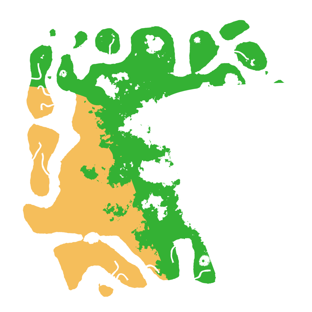 Biome Rust Map: Procedural Map, Size: 4500, Seed: 4461738