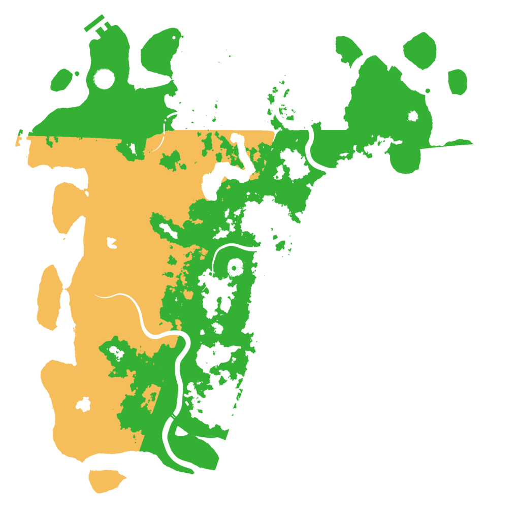 Biome Rust Map: Procedural Map, Size: 4500, Seed: 5696664