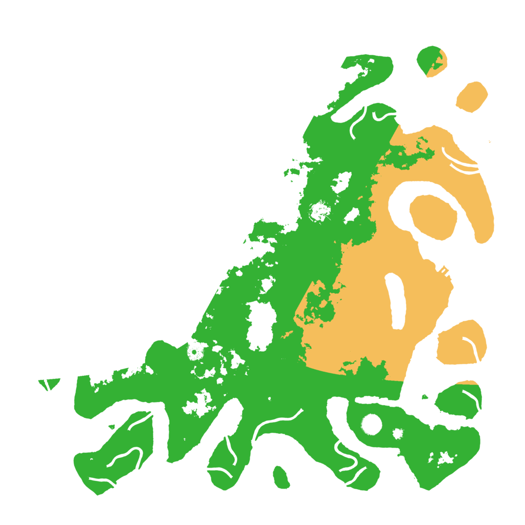 Biome Rust Map: Procedural Map, Size: 4500, Seed: 3309716