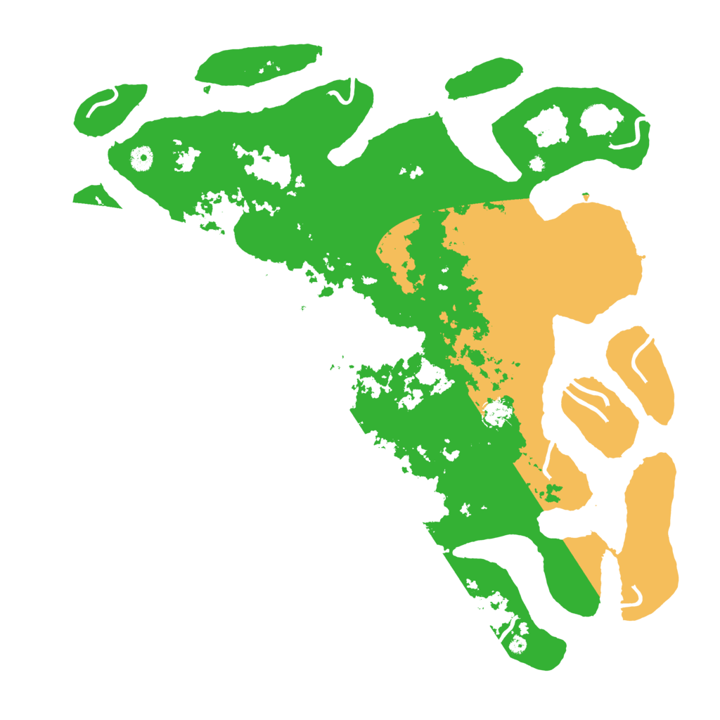 Biome Rust Map: Procedural Map, Size: 4500, Seed: 432766