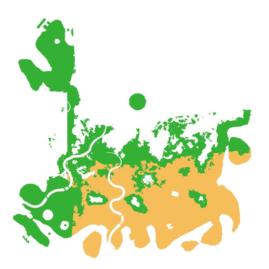 Biome Rust Map: Procedural Map, Size: 4500, Seed: 4230511