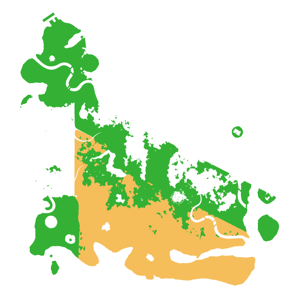 Biome Rust Map: Procedural Map, Size: 4500, Seed: 3085471