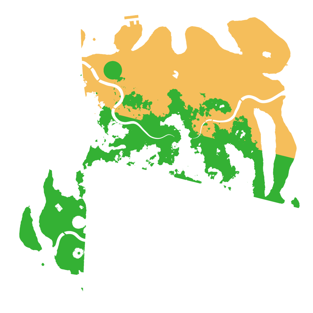 Biome Rust Map: Procedural Map, Size: 4500, Seed: 4990746