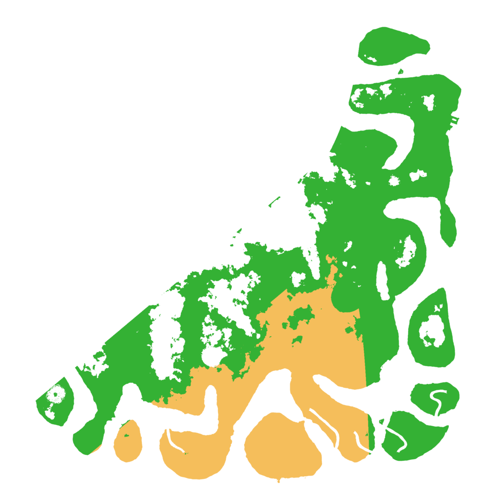 Biome Rust Map: Procedural Map, Size: 4500, Seed: 6087644