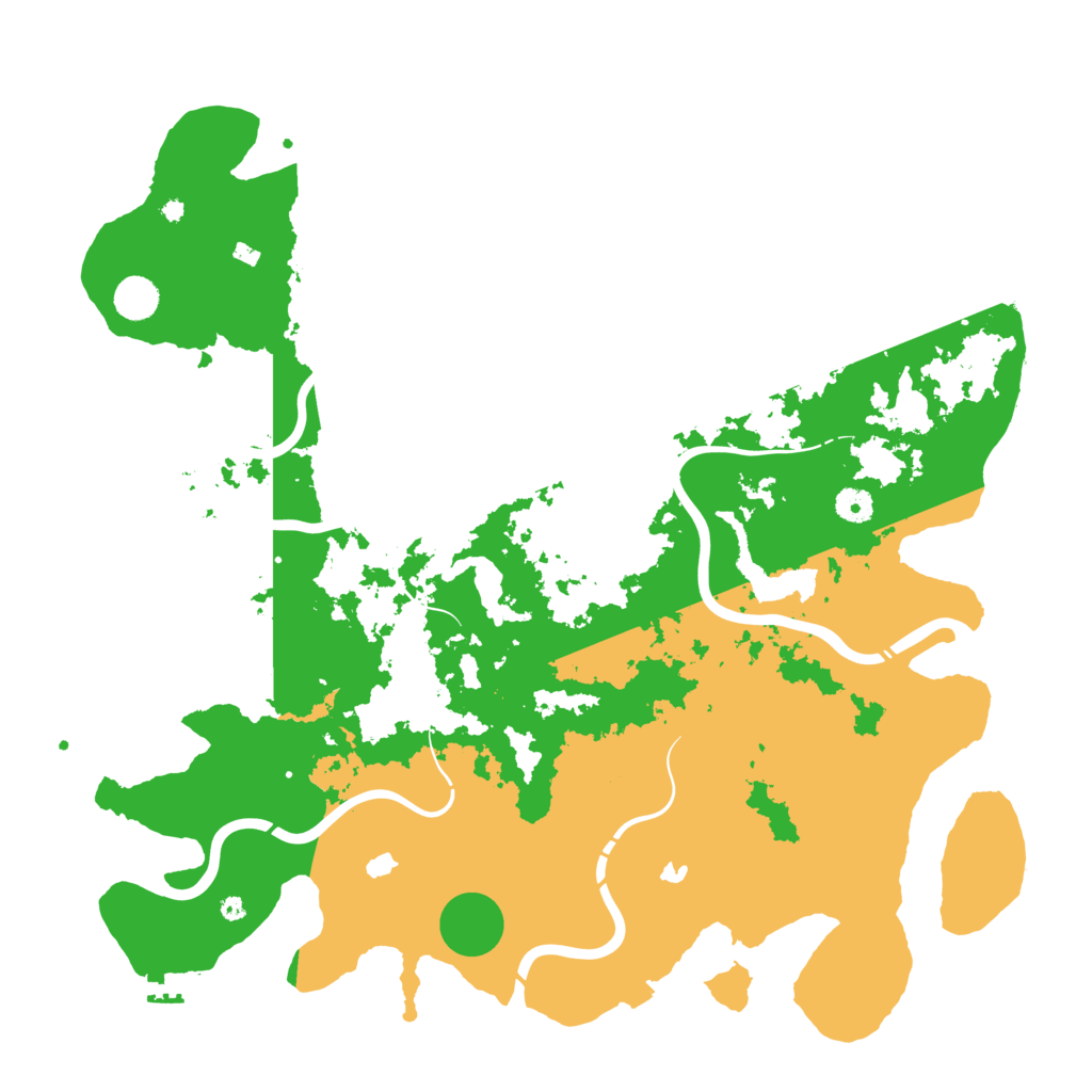 Biome Rust Map: Procedural Map, Size: 4500, Seed: 4873224