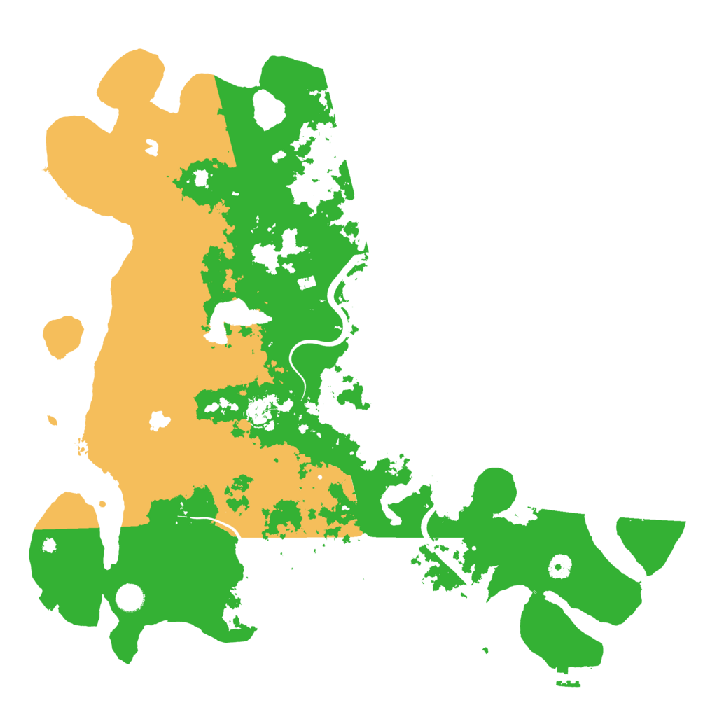 Biome Rust Map: Procedural Map, Size: 4500, Seed: 5316957