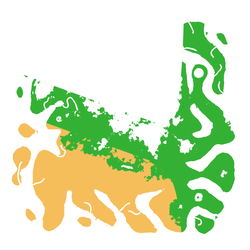 Biome Rust Map: Procedural Map, Size: 4500, Seed: 3441387