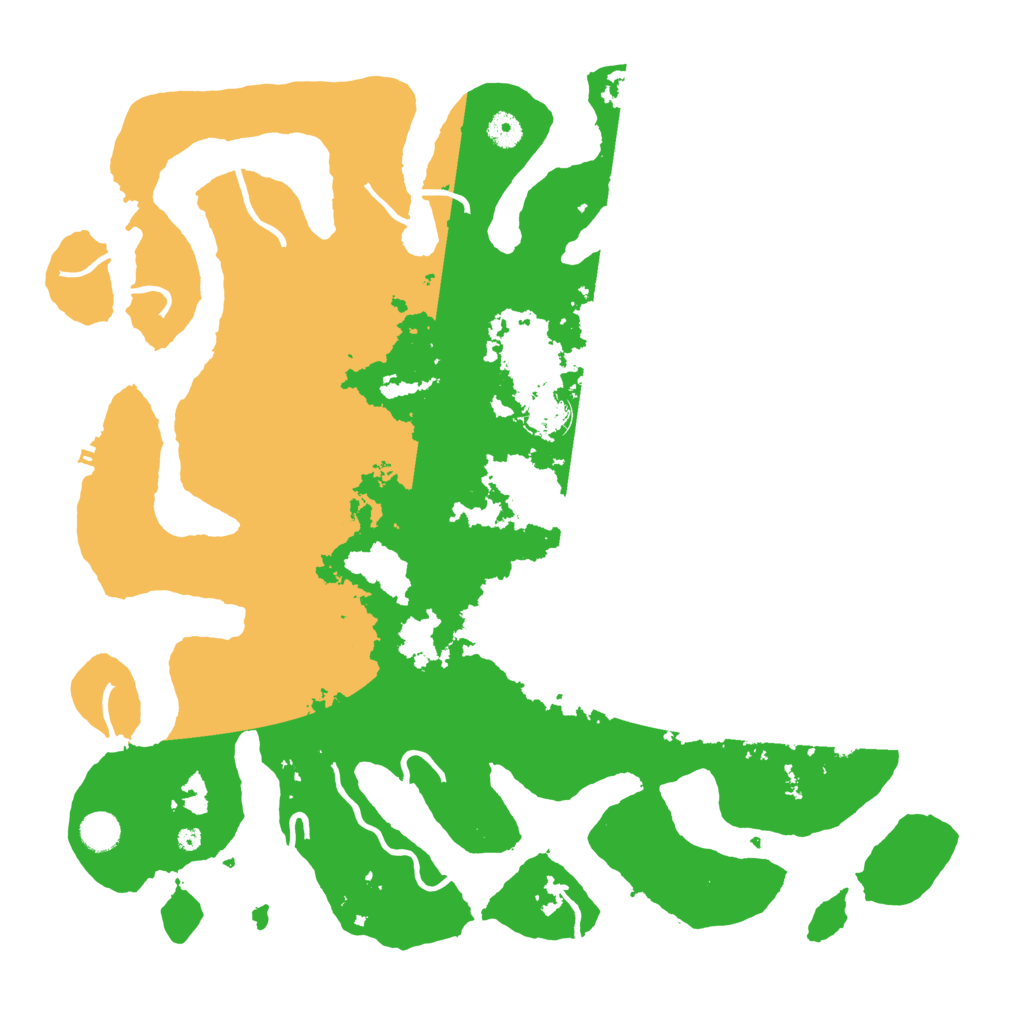 Biome Rust Map: Procedural Map, Size: 4500, Seed: 5081666