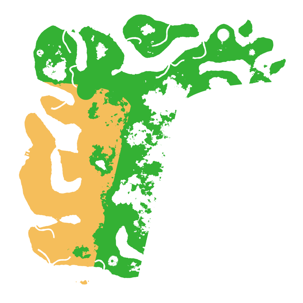 Biome Rust Map: Procedural Map, Size: 4500, Seed: 1585614